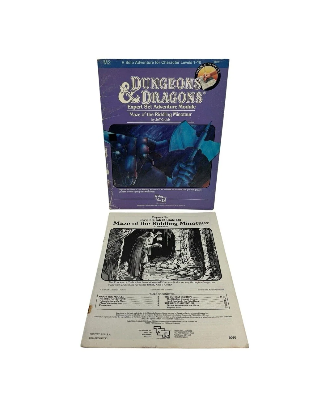Maze of the Riddling Minotaur M2 9060 Dungeons & Dragons